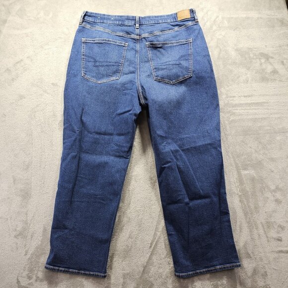 American Eagle Outfitters Blue Straight Leg Jeans - Picture 2 of 11